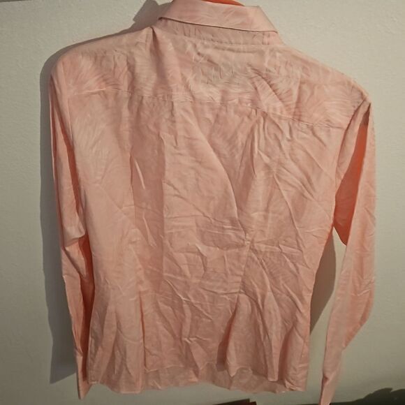HAWES & CURTIS WOMAN LONG SLEEVE FITTED SHIRT UK 12 - Picture 6 of 7